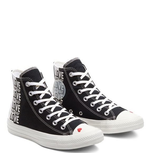 Converse Other - Love fearlessly converse sneakers